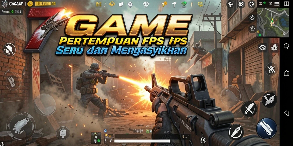 Screenshot gameplay menampilkan pertarungan seru di 7GAME.
