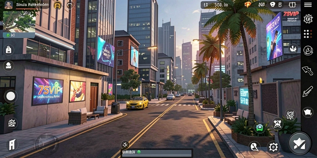 Tangkapan layar gameplay <strong>7SVIP</strong> yang menunjukkan interaksi karakter.