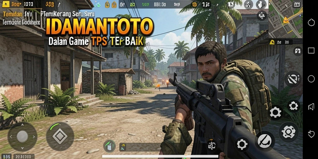 Tampilan apik gameplay IDAMANTOTO dengan pertempuran mendebarkan.