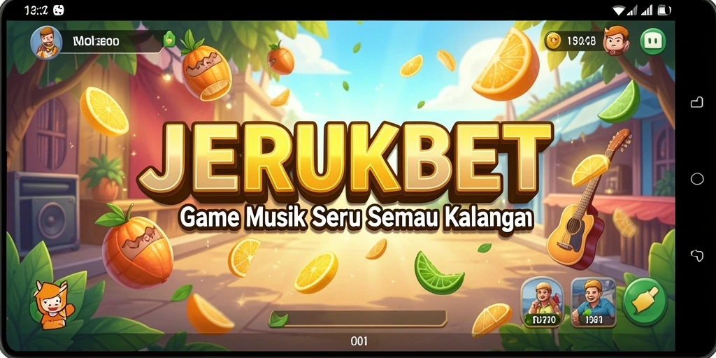 Tampilan gameplay <strong>JERUKBET</strong> yang menarik dengan berbagai mode permainan.