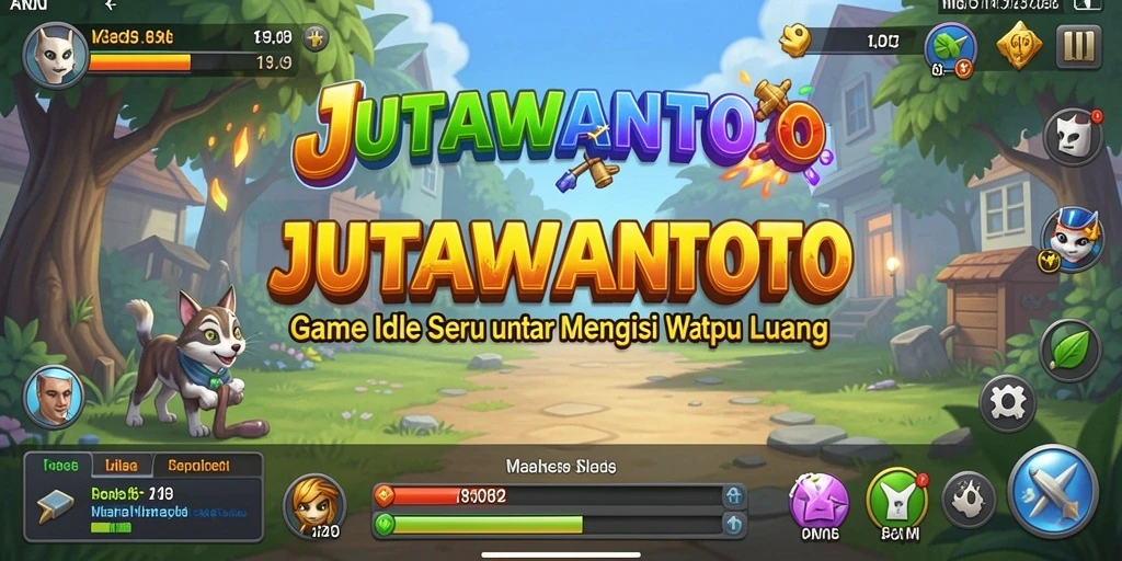 Tampilan screenshot gameplay JUTAWANTOTO yang menarik dan dinamis.