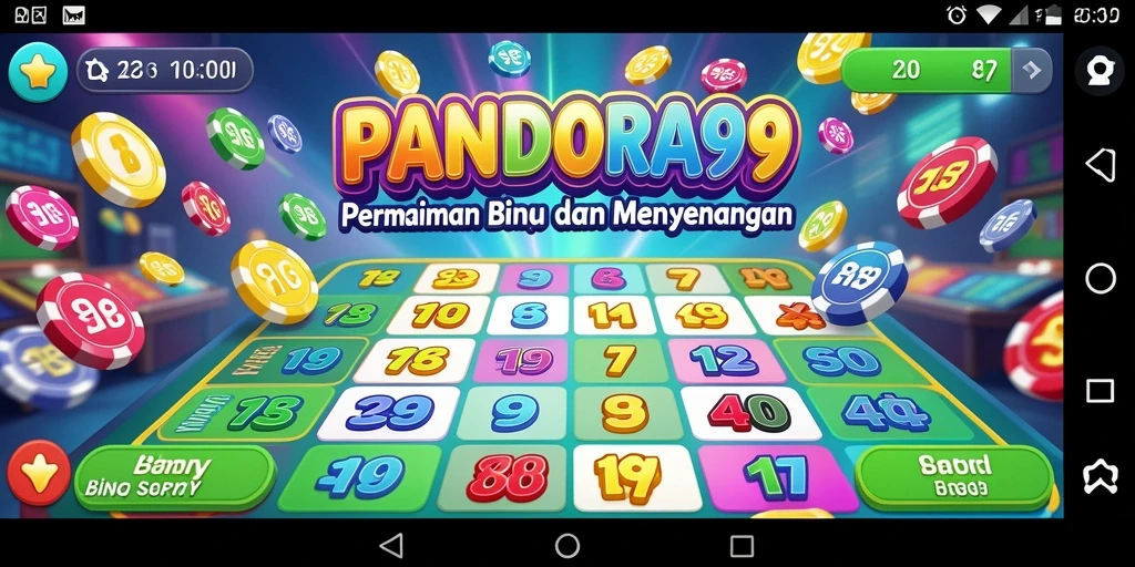 Tampilan gameplay Bingo yang menarik dan interaktif.