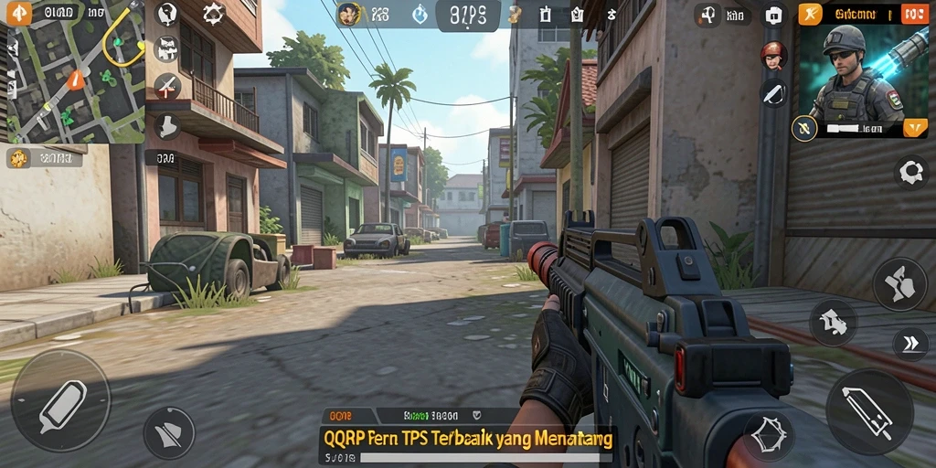 Menampilkan gameplay seru dari QQRP dengan aksi menegangkan.