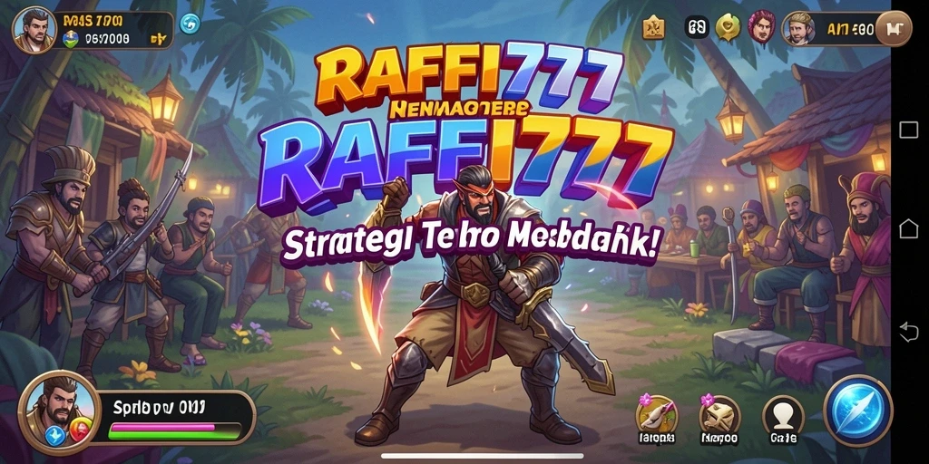 Tampilan gameplay RAFFI777 yang menegangkan dan mendebarkan.