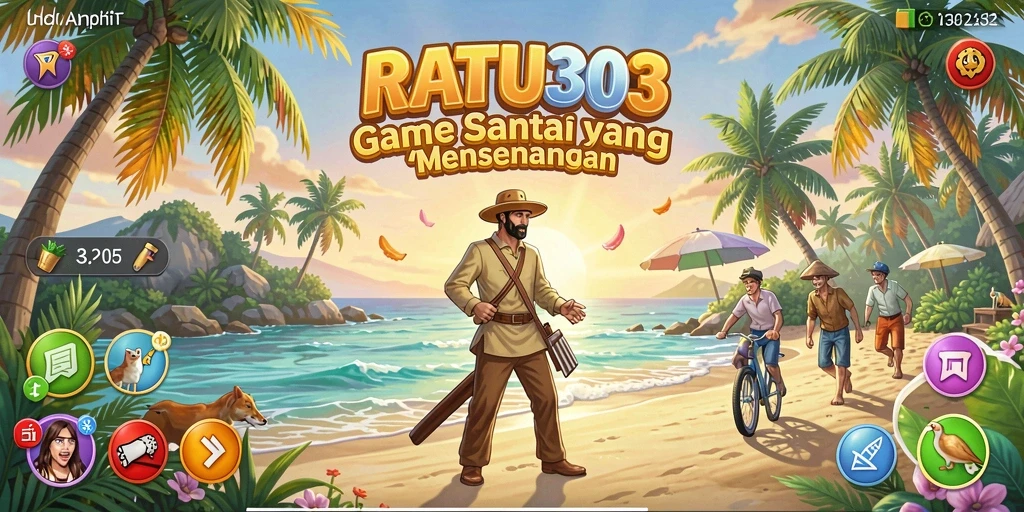 Tampilan menarik dari gameplay santai RATU303.