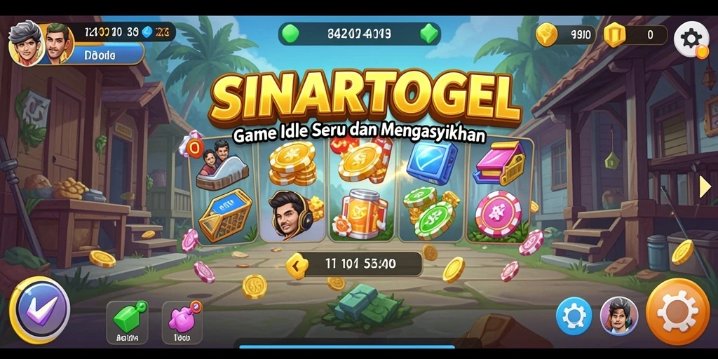 Tampilan gameplay seru dan menawan dari SINARTOGEL.