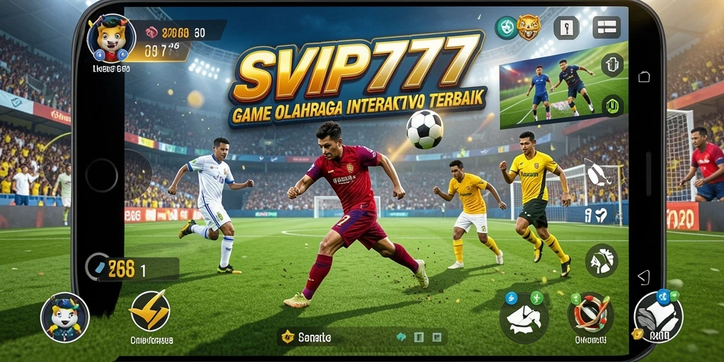 Tampilan gameplay seru dalam SVIP777 dengan olahraga interaktif.