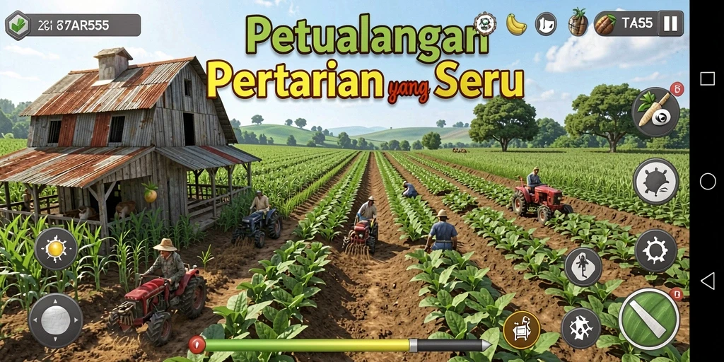 Gameplay menarik di dunia pertanian TAR555.