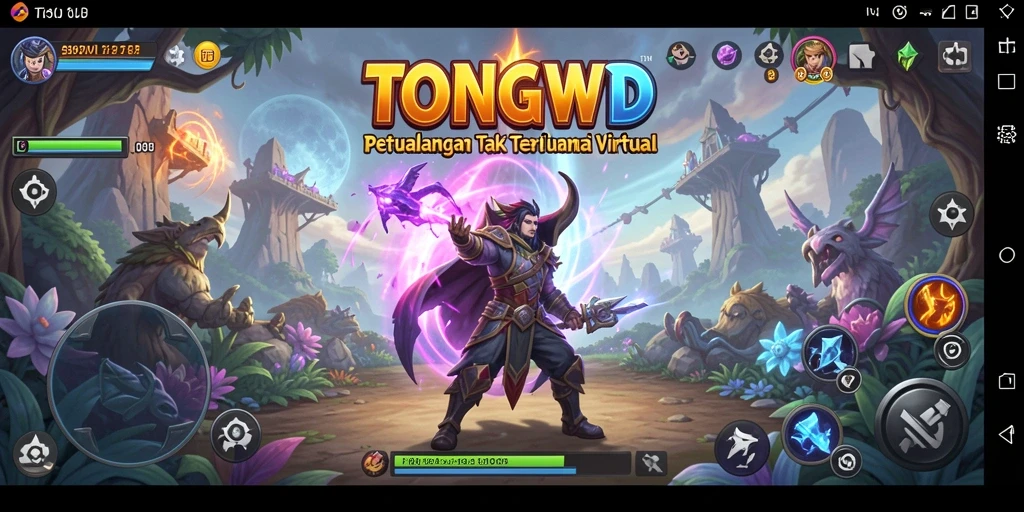 Gameplay TONGWD menampilkan petualangan yang menegangkan dan visual menarik.