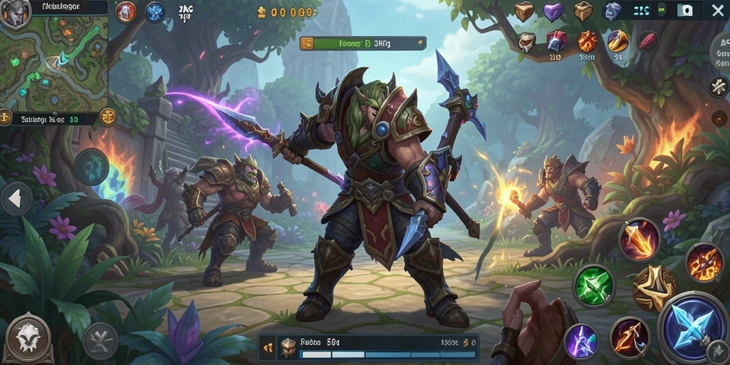 Tampilan gameplay ZK6 yang mendebarkan dan menantang.